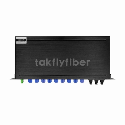 1U 19inch Rack Mount WDM 1x72 CATV PLC Splitter για εφαρμογή GPON