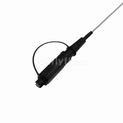 Optitap SC/APC 1Core FTTH αυτοστήριξη καλώδιο πτώσης ίνες οπτικής Pigtail 40M SM G657A1 LSZH χαμηλής τριβής σακάκι