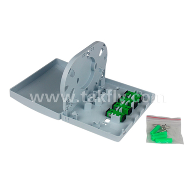 Το FTTH Fiber Optic Termination Box παρέχει σταθερή προστασία και διαχείριση για το κτίριο δικτύου FTTx.