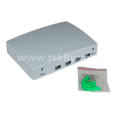 Το FTTH Fiber Optic Termination Box παρέχει σταθερή προστασία και διαχείριση για το κτίριο δικτύου FTTx.