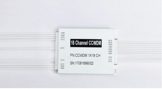 8 ch CCWDM Compact Coarse Wavelength Division Multiplexer με G657A1 ίνες και συνδετήρα TBD