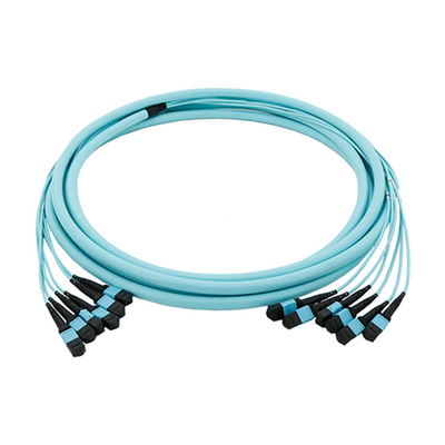 12/24/48/96/144 πυρήνες LC SC FC MPO MTP Τραμβάκι καλωδίου Jumper Fiber Optic Patchcord