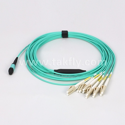 12/24/48/96/144 πυρήνες LC SC FC MPO MTP Τραμβάκι καλωδίου Jumper Fiber Optic Patchcord