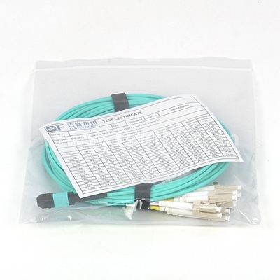 12/24/48/96/144 πυρήνες LC SC FC MPO MTP Τραμβάκι καλωδίου Jumper Fiber Optic Patchcord