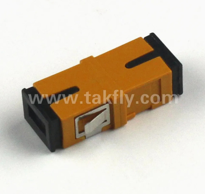 Συμμόρφωση με το RoHS FTTH SC Simplex Duplex Fiber Optic Adapter Θερμοκρασία λειτουργίας -40- 85C Απώλεια επιστροφής ≥45dB