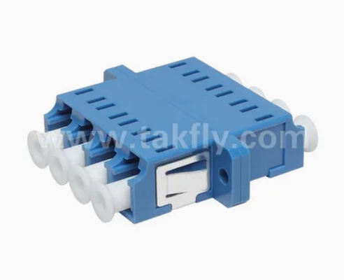 ΛC Quad APC Upc 4 πυρήνες Διορθωτής οπτικών ινών με φλάντζη Simplex και Duplex στυλ σώματος
