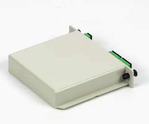 1x4 FTTX Gpon Fiber Casette Τύπος LGX PLC Splitter με συνδετήρα Sc / APC Υψηλή αξιοπιστία και σταθερότητα