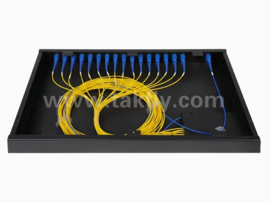 Gpon Epon 32 Port Rack Mount Fiber Optical Splitter Sc/APC Connector Υψηλή αξιοπιστία και σταθερότητα