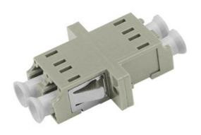 125μm Διαμέτρου ινών APC LC Adapter με τύπο γυάλωσης
