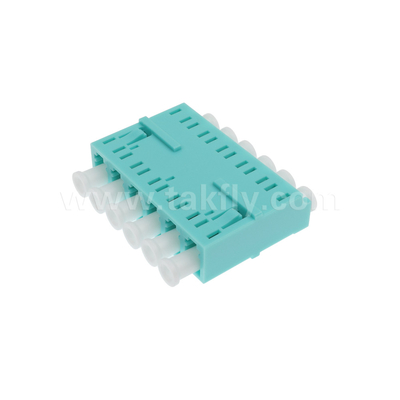 LC/PC 6 τρόποι προσαρμογός, MM OM3 ((Aqua), OM4 ((Violet) Μπλε, Χωρίς φλέβα