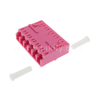 LC/PC 6 τρόποι προσαρμογός, MM OM3 ((Aqua), OM4 ((Violet) Μπλε, Χωρίς φλέβα