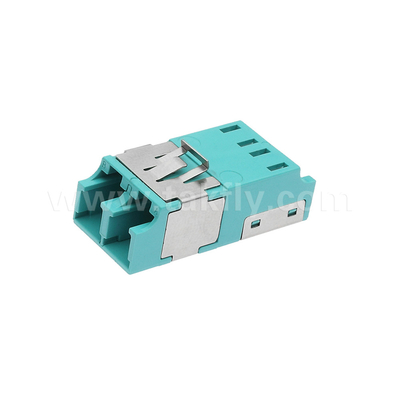 Δύο θύρες LC Duplex Quad Dust Proof Adapter V2 HD