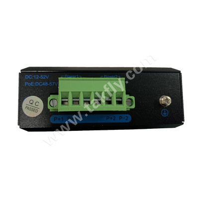 Βιομηχανικός διακόπτης Gigabit POE με 1 θύρα SFP και DIN-Rail