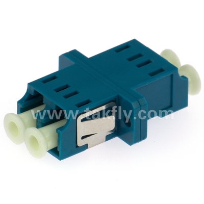 ΛC Duplex Fiber Optic Adapter Μονότροπος πολυτρόπος APC UPC οπτικός προσαρμογός