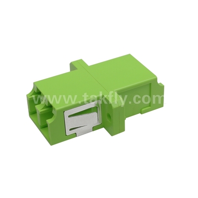 ΛC Duplex Fiber Optic Adapter Μονότροπος πολυτρόπος APC UPC οπτικός προσαρμογός