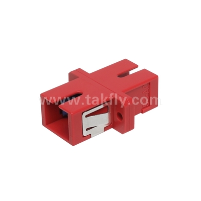 SC Simplex Fiber Οπτικό Προσαρμογέας Πολυτροπικός APC UPC Χαμηλών Απωλειών