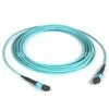 16 πυρήνες OM4 MTP Fiber Patch Cord MPO-MPO Connector