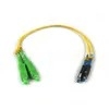 OM3 SC Fiber Optic Pigtail Multimode Duplex PVC Sheath