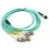 OM3 SC Fiber Optic Pigtail Multimode Duplex PVC Sheath