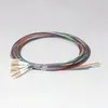 OM3 SC Fiber Optic Pigtail Multimode Duplex PVC Sheath