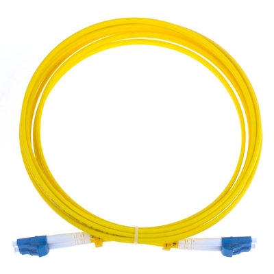 OM3 Διπλό LC Fiber Patch Cord 0.9mm-3.0mm PVC/LSZH