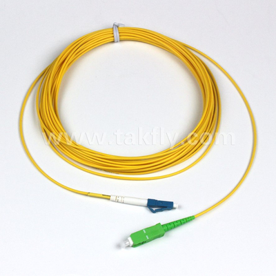 OM3 Διπλό LC Fiber Patch Cord 0.9mm-3.0mm PVC/LSZH