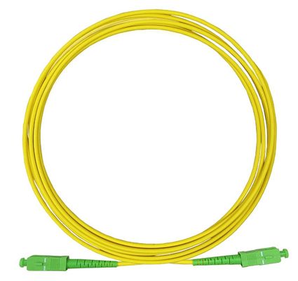 SC/APC-SC/APC Simplex Patch cord LSZH/PVC UPC και APC
