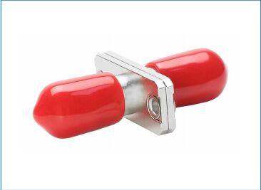 ST Simplex Μεταλλικός Προσαρμογέας-Ορθογώνιος Τύπος SM/MM Χαμηλή Απώλεια 0.2dB