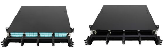 1U 2U 4U High Density MPO Patch Panel κασέτας
