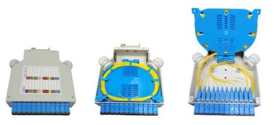 Κιβώτιο ακροδεκτών οπτικών ινών με ράγα DIN DIN-AL