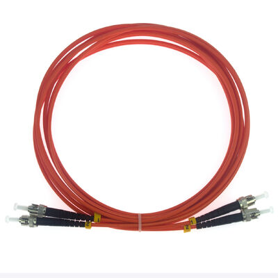 Προσαρμοσμένο καλώδιο ST-ST Patch cord LSZH Εξωτερικό περίβλημα