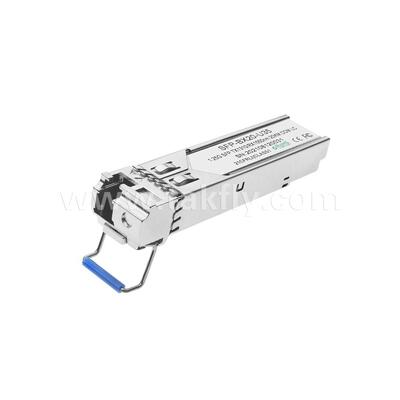 Μονάδα πομποδέκτη SFP 1.25gbps 20km LC Reach Tx1310nm/Rx1550nm Αμφίδρομη για Data Center FTTH FTTX