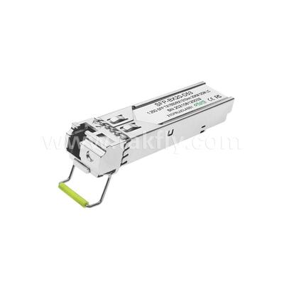 Μονάδα πομποδέκτη SFP 1.25gbps 20km LC Reach Tx1310nm/Rx1550nm Αμφίδρομη για Data Center FTTH FTTX