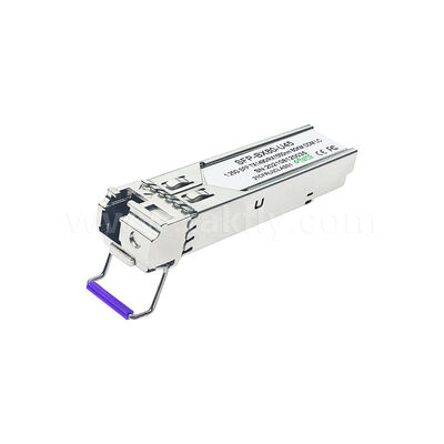 Μονάδα πομποδέκτη SFP 1.25gbps 80km LC Reach Tx1490nm/Rx1550nm Αμφίδρομη SFP για Data Center FTTH FTTX