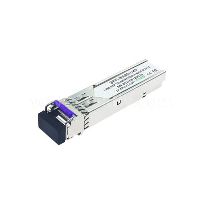 Μονάδα πομποδέκτη SFP 1.25gbps 80km LC Reach Tx1490nm/Rx1550nm Αμφίδρομη SFP για Data Center FTTH FTTX