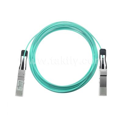 Ενεργά οπτικά καλώδια AOC ίνες 40G QSFP+ έως 40G QSFP+ για κέντρο δεδομένων FTTH FTTX