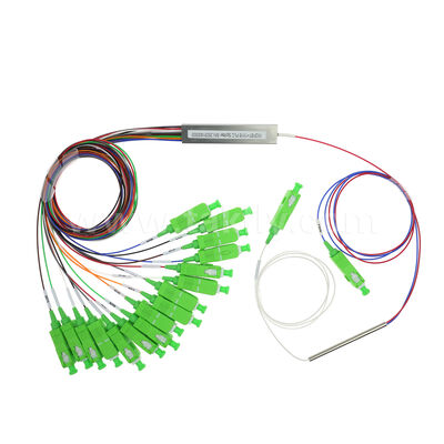 Αδιάβροχο 1x4 Μίνι FiberHub CLOSURE ITU-T SM G657A2 2,0 mm Διάσπασμα καλωδίων οπτικών ινών PLC IP68