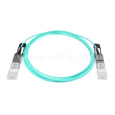 ΑΕΠ ενεργά οπτικά καλώδια ίνες 100Gbps QSFP28 έως QSFP28 για κέντρο δεδομένων FTTH FTTX