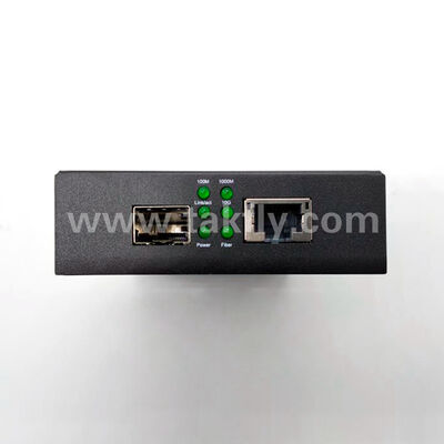 Μετατροπέας μέσων ενημέρωσης 10g SFP + & RJ45 Port Fiber Optic για FTTH Data Center Telecom