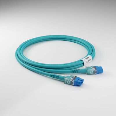 3.0mm Διαμέτρου LC Uniboot OM4 Patch Cord με το χαρακτηριστικό αναστρέψιμης πολικότητας