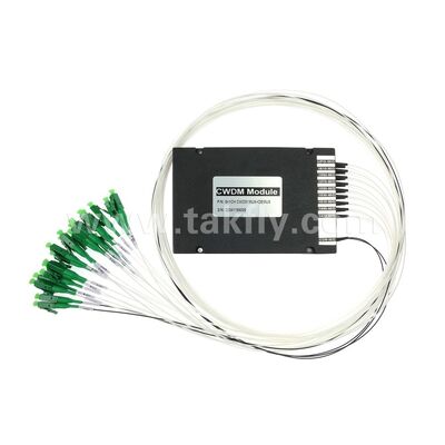 CWDM 8+1Channel MUX & DEMUX ABS Μονάδα οπτικών ινών για κέντρο δεδομένων FTTX