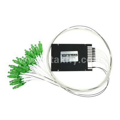 CWDM 8+1Channel MUX & DEMUX ABS Μονάδα οπτικών ινών για κέντρο δεδομένων FTTX
