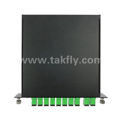 CWDM 8+1Channel MUX+DEMUX LGX Μονάδα οπτικών ινών για κέντρο δεδομένων FTTX