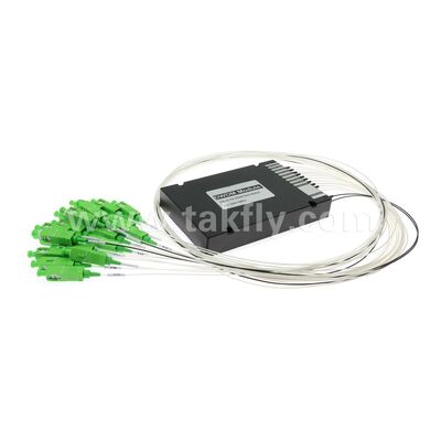 Οπτική ίνα DWDM 8+1Κανάλι MUX+DEMUX ABS Μοντέλο για Κέντρο Δεδομένων Τηλεπικοινωνιών 5G