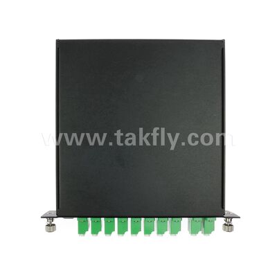DWDM 8+1Κανάλι MUX+DEMUX LGX Μονάδα οπτικών ινών για κέντρα δεδομένων Telecom 5G