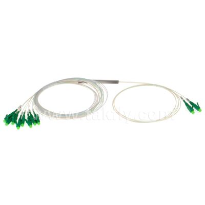 PLC Splitter 2*N Steel Tube SC APC/UPC 0,9mm Optic Fiber for Data Center Telecom FTTX