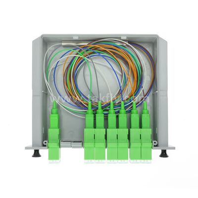 Οπτικός Διαχωριστής PLC LGX Μονοτροπικός G657A SC APC/UPC για Κέντρα Δεδομένων Τηλεπικοινωνιών FTTx