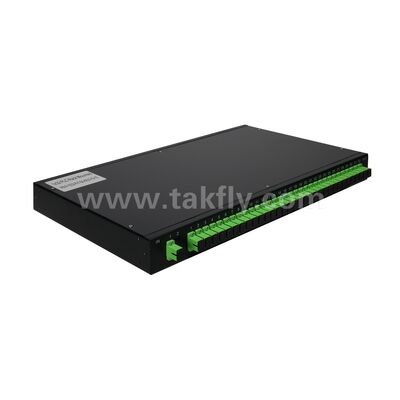 ΠΛΚ Μοιραστήρα Rack Mount Singlemode G657A SC APC/UPC Οπτική ίνα για κέντρο δεδομένων Τηλεπικοινωνίες FTTx