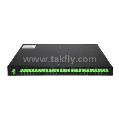 ΠΛΚ Μοιραστήρα Rack Mount Singlemode G657A SC APC/UPC Οπτική ίνα για κέντρο δεδομένων Τηλεπικοινωνίες FTTx