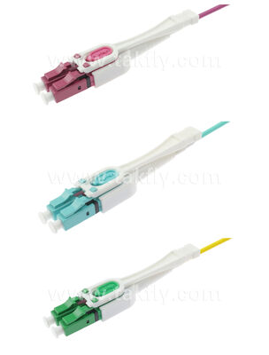 LC Uniboot Patch Cord with Polarity Switchable Low Insertion Loss and High Density Design for Data Centers